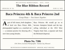 Load image into Gallery viewer, Baca Princess 4th &amp; Baca Princess 2nd — Original Vintage Photo