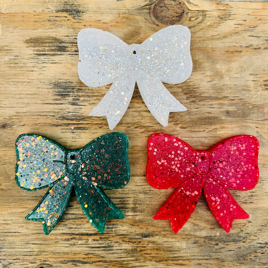 2025 Christmas Bow Car Freshie