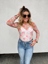 Load image into Gallery viewer, Vintage Floral Mesh Tops