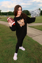 Load image into Gallery viewer, Orange Checkered Game Day Patch Corded Crew