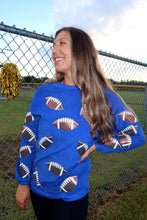 Load image into Gallery viewer, (MULTI COLOR) Sequin Basketball Corded Crews