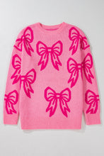 Load image into Gallery viewer, RTS: Pink Bow Sweater-