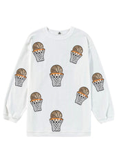 Load image into Gallery viewer, (MULTI COLOR) Sequin Basketball Corded Crews