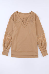 RTS: The Eden Waffle & Lace Top
