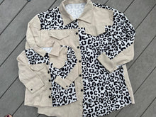 Load image into Gallery viewer, RTS: Leopard Mama and Me shacket*