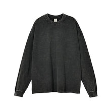 Load image into Gallery viewer, RTS: Mineral Washed Long sleeve Crews (boyfriend fit oversized)-