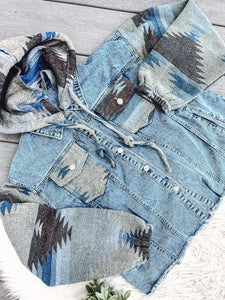 RTS: MOMMY AND ME Aztec Jean shackets*