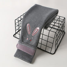 Load image into Gallery viewer, RTS: FLEECE LINED BUNNY LEGGINGS -
