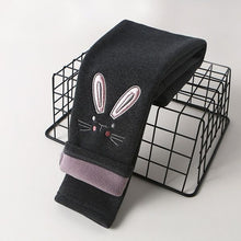 Load image into Gallery viewer, RTS: FLEECE LINED BUNNY LEGGINGS -