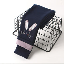 Load image into Gallery viewer, RTS: FLEECE LINED BUNNY LEGGINGS -