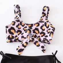 Load image into Gallery viewer, RTS: Mommy and Me Leopard 2-piece Swim