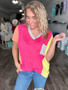 RTS: The Sun-drenched Colorblock Tee
