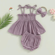 Load image into Gallery viewer, RTS: Dreamy Smocked 3-piece Set