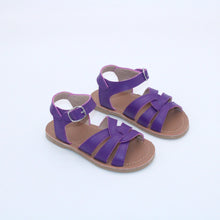 Load image into Gallery viewer, RTS: Vegan Leather Strappy Sandals