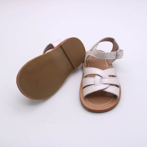 RTS: Vegan Leather Strappy Sandals