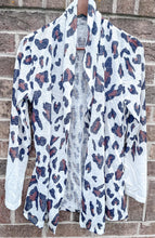 Load image into Gallery viewer, RTS: Onyx leopard print cardigan