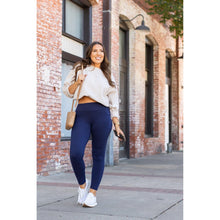 Load image into Gallery viewer, PreOrder | Navy Full-Length with Pocket Leggings Round 3 - Luxe Leggings by Julia Rose®