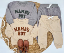 Load image into Gallery viewer, RTS: Mama&#39;s Boy Embroidered Patch Set