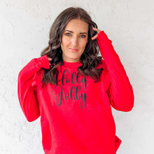 Load image into Gallery viewer, Holly Jolly Graphic Sweatshirt and Tee (S-3X)