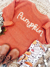 Load image into Gallery viewer, RTS: Pumpkin kids sweater