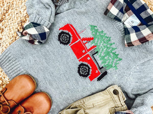 RTS: Bringing home the Christmas tree sweater