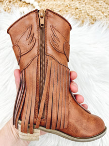 rts: The Mika Fringe Cowgirl Boots