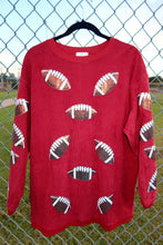 Load image into Gallery viewer, (MULTI COLOR) Sequin Basketball Corded Crews