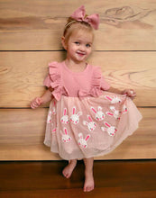 Load image into Gallery viewer, RTS: Cutest Sequin and Tulle Bunny Dress-