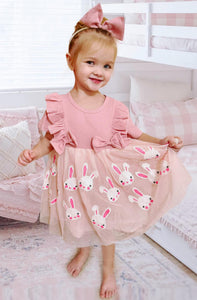 RTS: Cutest Sequin and Tulle Bunny Dress-