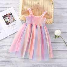 Load image into Gallery viewer, RTS: The Aubrey Multi Color Tulle Dress