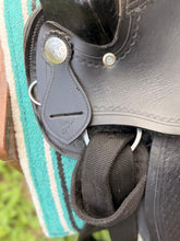 Load image into Gallery viewer, Youth Basketweave 12” Saddle w/ Saddle Pad