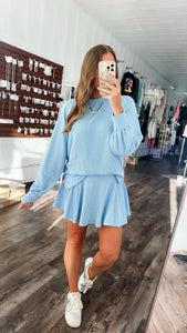 RTS: The Loki Ribbed Long Sleeve and Skort Set