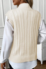Load image into Gallery viewer, Cream Sweater  Vest