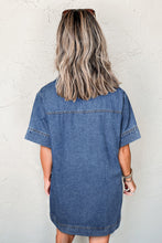 Load image into Gallery viewer, Denim Mini Dress