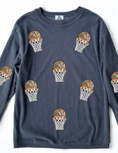 Load image into Gallery viewer, (MULTI COLOR) Sequin Basketball Corded Crews