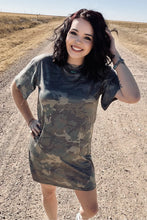 Load image into Gallery viewer, Camo Kreek Tshirt Dress