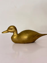 Load image into Gallery viewer, Vintage Brass Duck