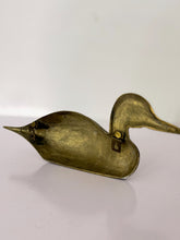 Load image into Gallery viewer, Vintage Brass Duck