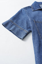 Load image into Gallery viewer, Denim Mini Dress