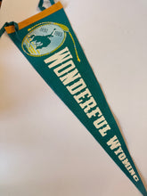 Load image into Gallery viewer, Green Wonderful Wyoming Pennant