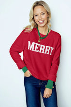 Load image into Gallery viewer, Christmas Raglan Sleeve Sweater