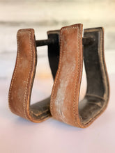 Load image into Gallery viewer, Vintage Leather Stirrups