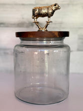 Load image into Gallery viewer, Large Wooden Lid Hereford Jar
