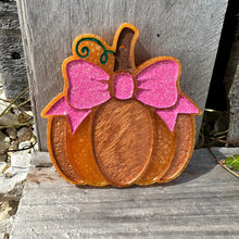Load image into Gallery viewer, Fall Pumpkin with Bow Car Freshie
