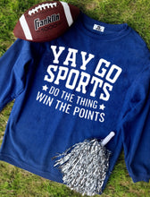 Load image into Gallery viewer, Orange Checkered Game Day Patch Corded Crew