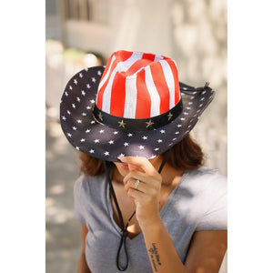 Ready To Ship | Patriotic Fedora Hat*