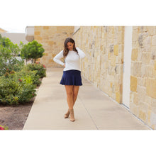 Load image into Gallery viewer, Ready to Ship | The Josie Navy Skort
