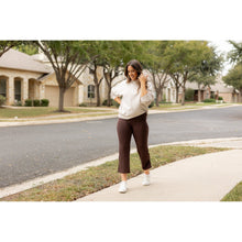 Load image into Gallery viewer, Ready to Ship  | The Whitney - Brown High Waisted Gaucho Pants ROUND 2 *