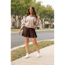 Load image into Gallery viewer, Ready to Ship | The Britt - Brown Skort*