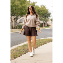 Load image into Gallery viewer, Ready to Ship | The Britt - Brown Skort*